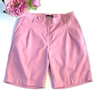 FAIRWAY GOLF & RESORT Golf Shorts Women's SIZE 8 Barbie Bubblegum Pink Pleated